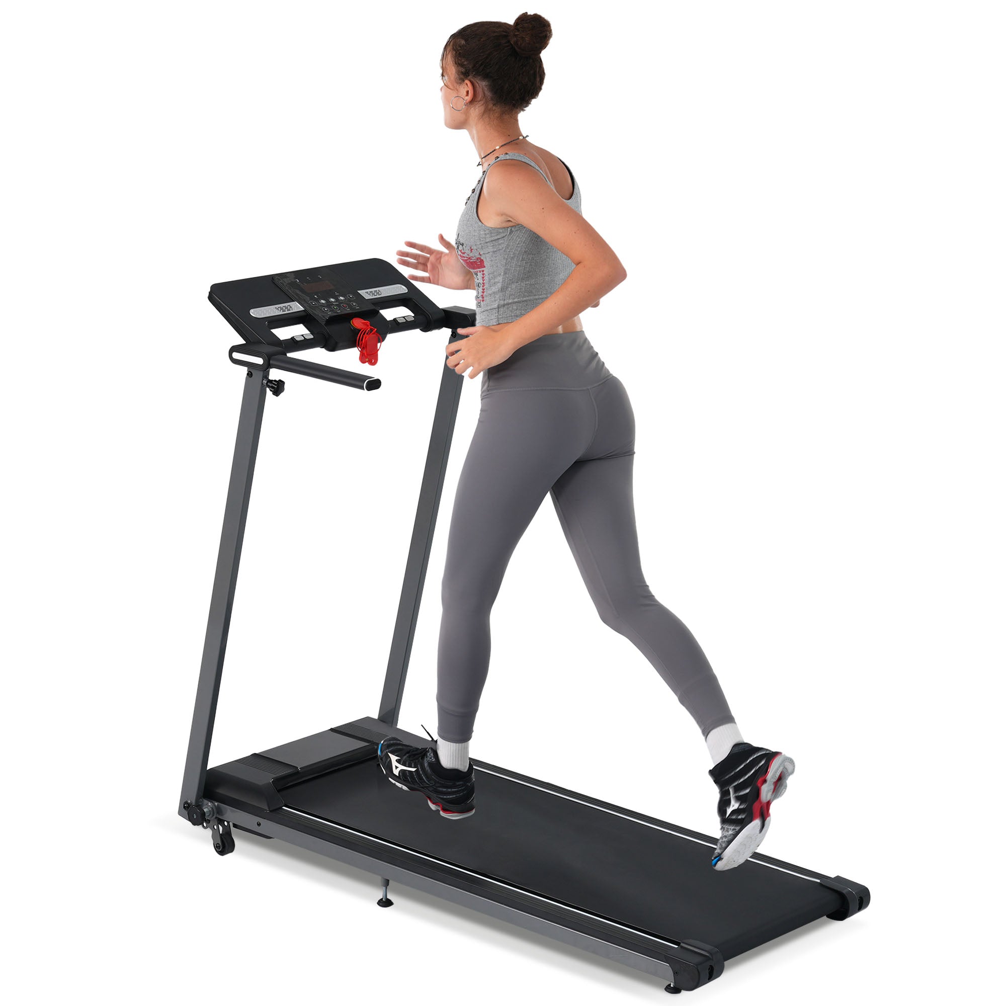 NEW Folding Treadmills Walking Pad Treadmill For Home Office -2.5HP Walking Treadmill With Incline 0.5-7.5MPH 265LBS Capacity Treadmill For Walking Running